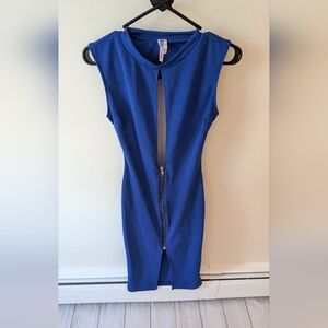 Codigo royal blue sexy backless dress. Size medium.